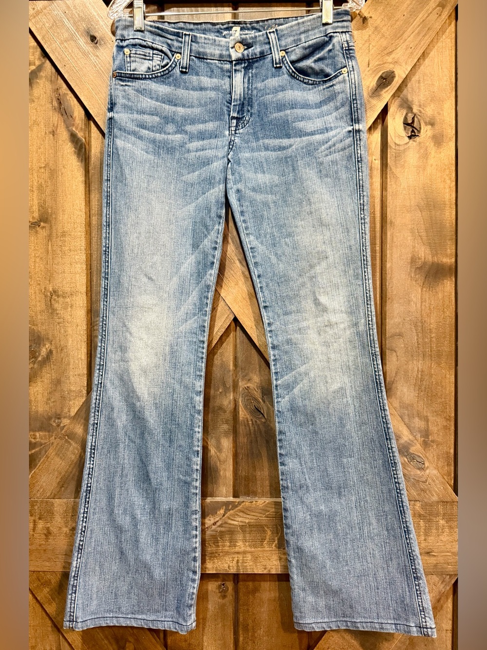 7 For All Mankind “A” Pocket Bootcut Jeans - Picture 2 of 14